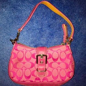 Authentic COACH Hot Pink Handbag